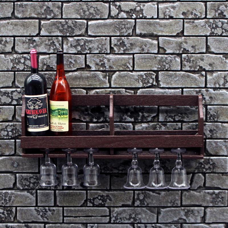 Miniature Terrain Set - 1Set Puppenhaus Simulation Wand Wein Tasse