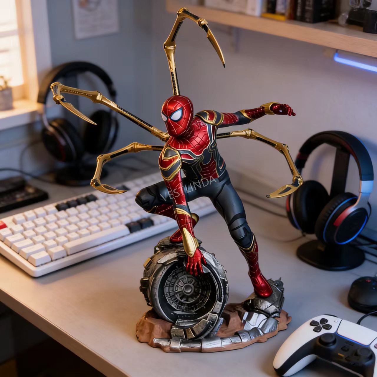 Board Game Splendor - Marvel Spider-Man Modell-Spielzeug Charaktermodell Handgefertigtes Film-