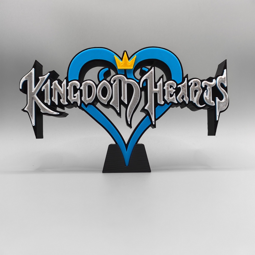 Board Game Splendor - Geeignet für Kingdom Hearts Logo-Schriftständer, Cosplay-Charakter-Ausstellung,