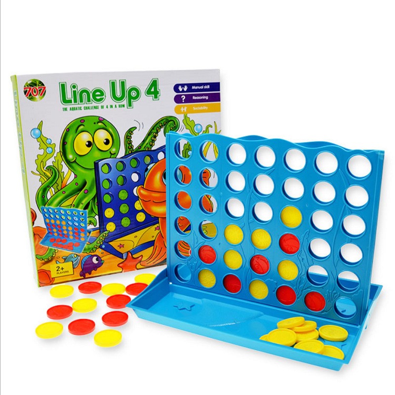 Board Game Word - 3D Vier-in-einem-Reihen-Brettspiel für Kinder Eltern-Kind Interaktives