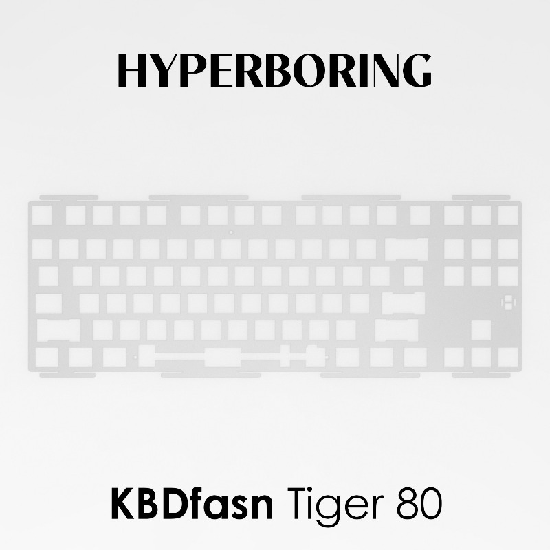 Board Game Pc - HYPERBORING Tiger80 Tastatur-Positionierungsplatte Anpassung PC PP