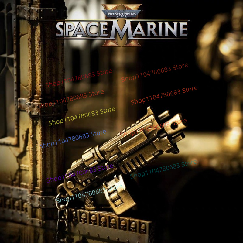 Board Game Warhammer 40K - 40K Space Marine 2 Bolter Schlüsselanhänger,