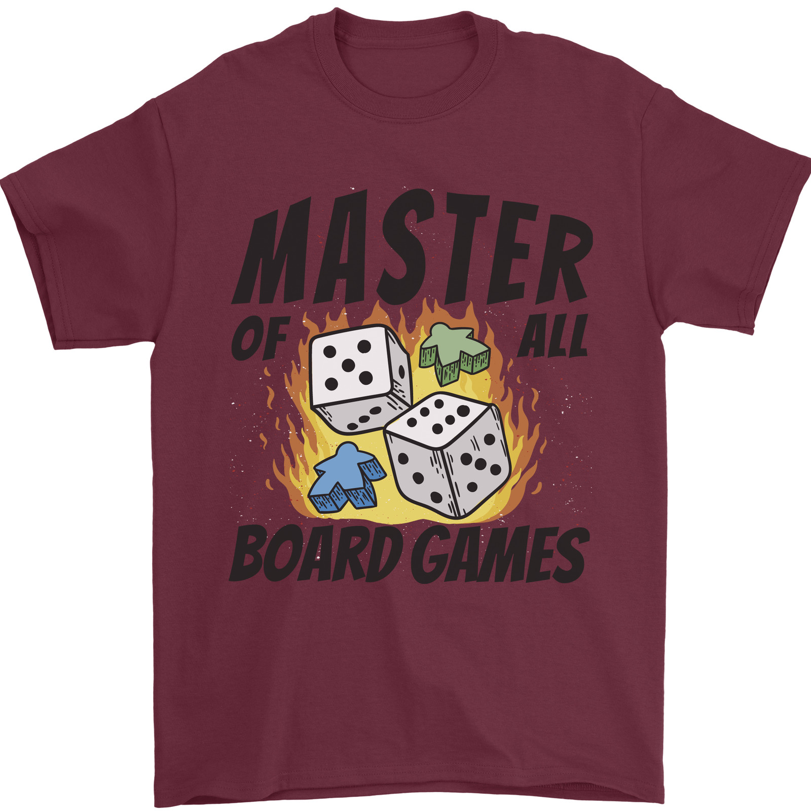 Board Game Master - Master of All Board Games Herren-T-Shirt