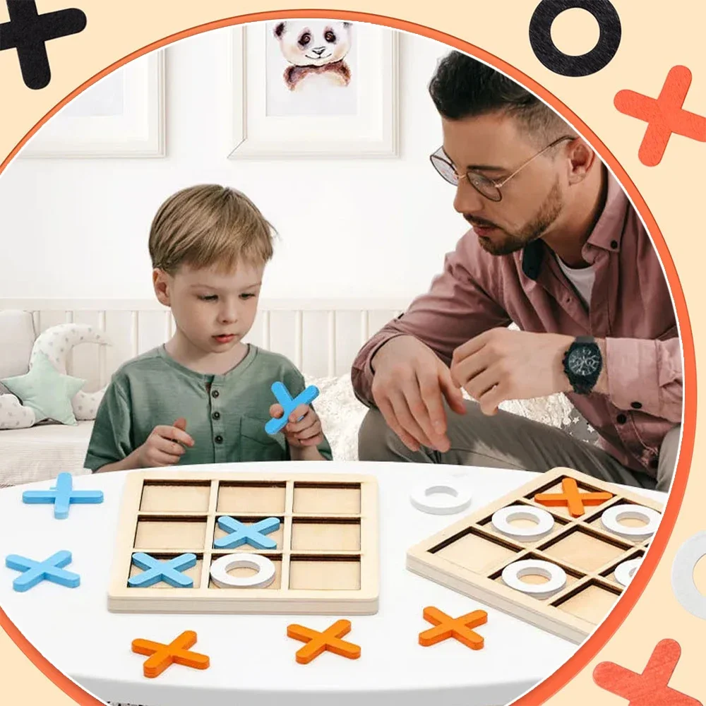 Holz XO Tic Tac Toe Spiel Mini – Board Game Word Bewertung und Preis