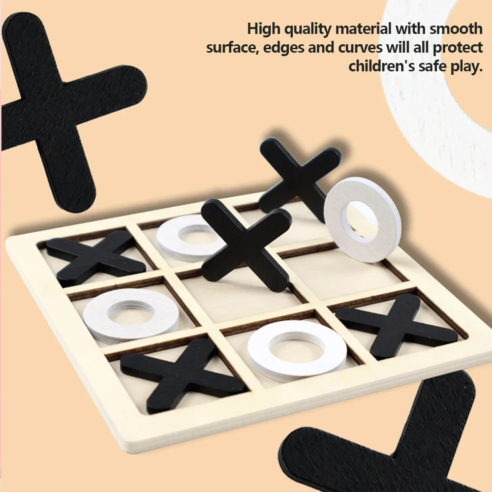 Holz XO Tic Tac Toe Spiel Mini – Board Game Word Bewertung und Preis