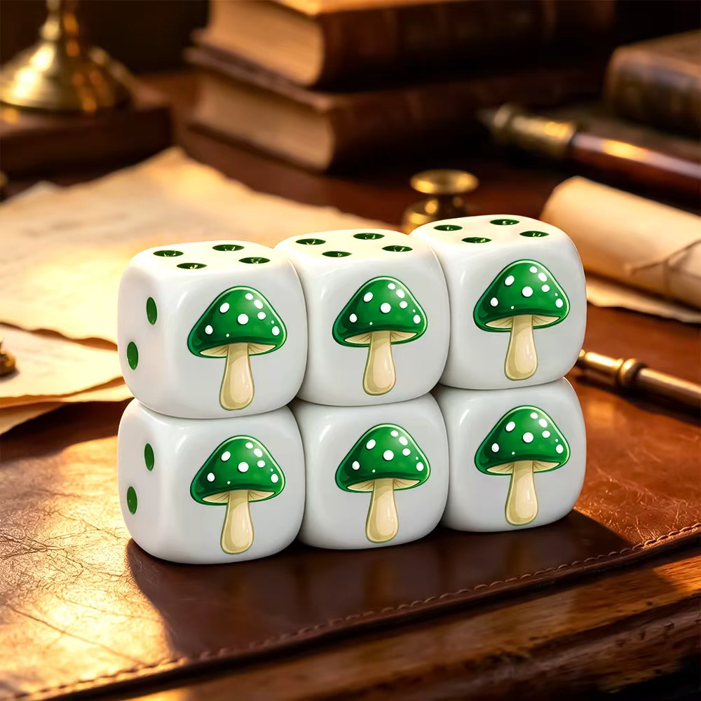 6-teiliges Niedliches Grünes P – Board Game Dnd Bewertung und Preis