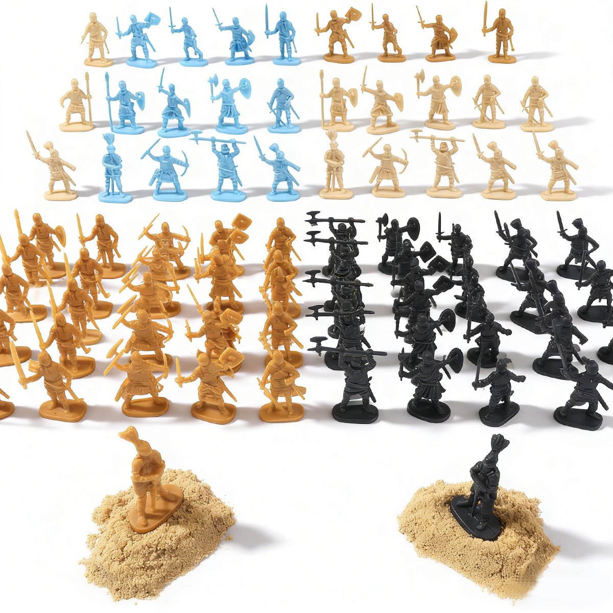 24-teiliges Set mittelalterlic – Board Game War Bewertung und Preis