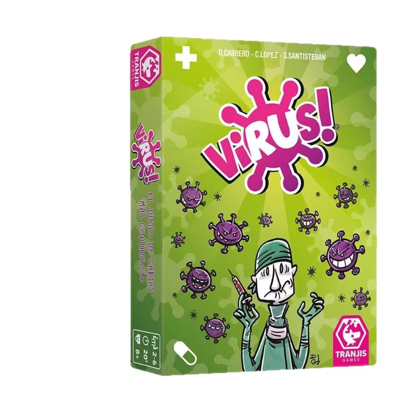 Familien-Strategie-Kartenspiel – Board Game Virus Bewertung und Preis
