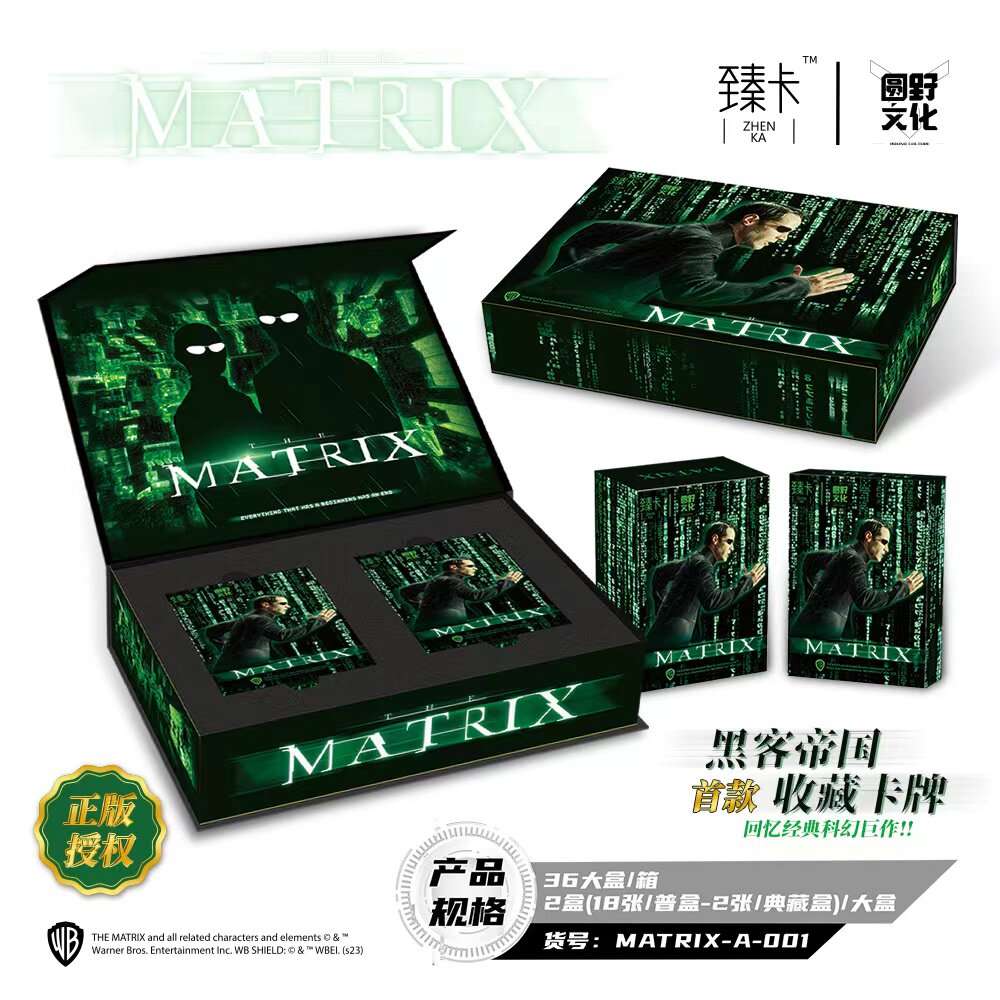 Echte Zhenka The Matrix Karte  – Board Game Master Bewertung und Preis