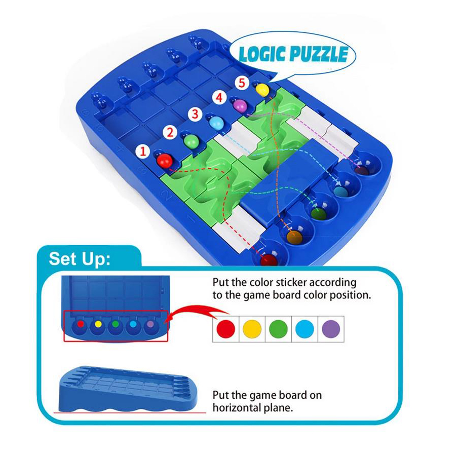 Iq logische Route Puzzle Perle – Board Game Race Track Bewertung und Preis