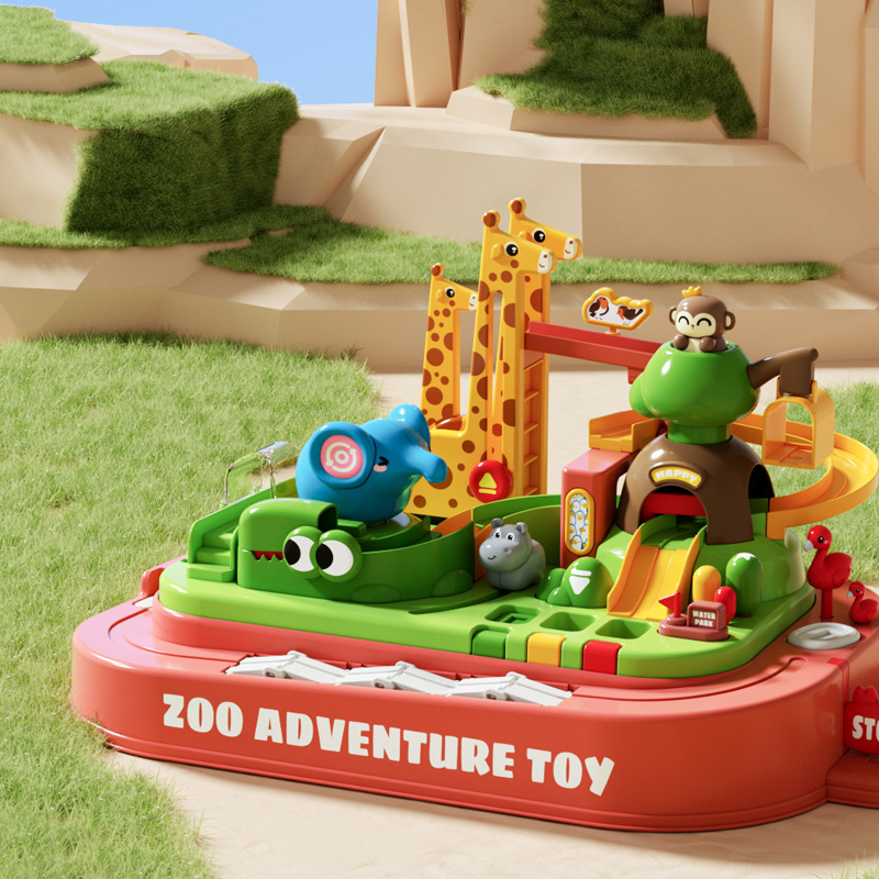 Rennbahn-Zoo-Abenteuer-Spielze – Board Game Race Track Bewertung und Preis