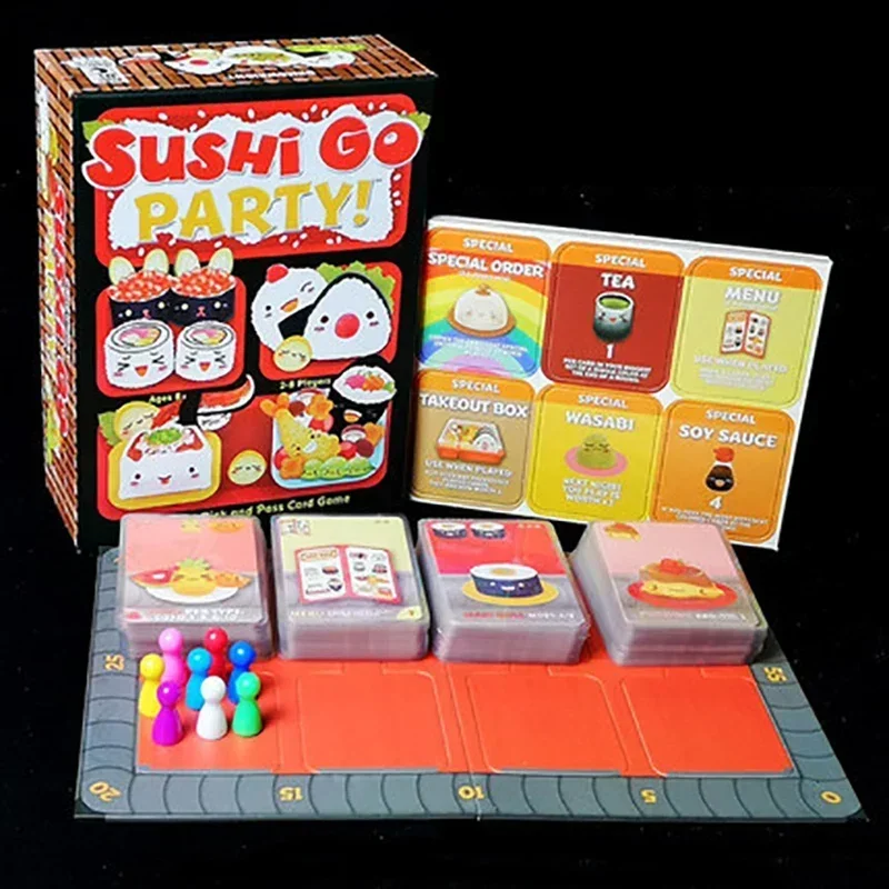 Sushi geht! & Sushi Go Party-K – Board Game Fun Bewertung und Preis