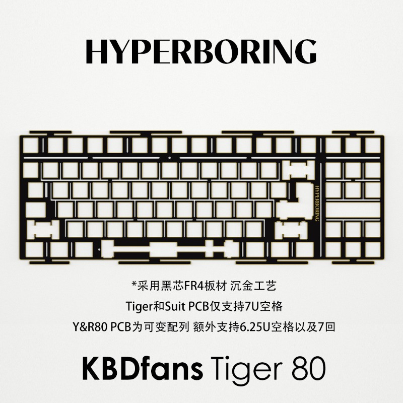 HYPERBORING Tiger80 Tastatur-P – Board Game Pc Bewertung und Preis