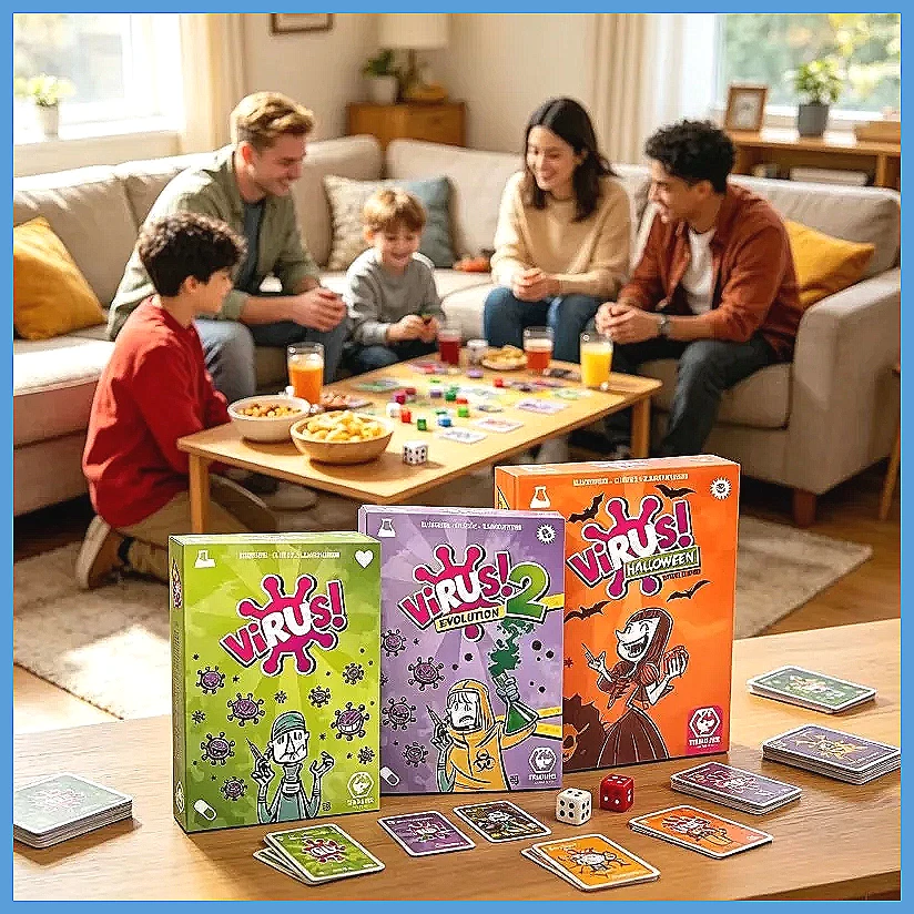 Virus Serie 1&2 Familien-Strat – Board Game Virus Bewertung und Preis