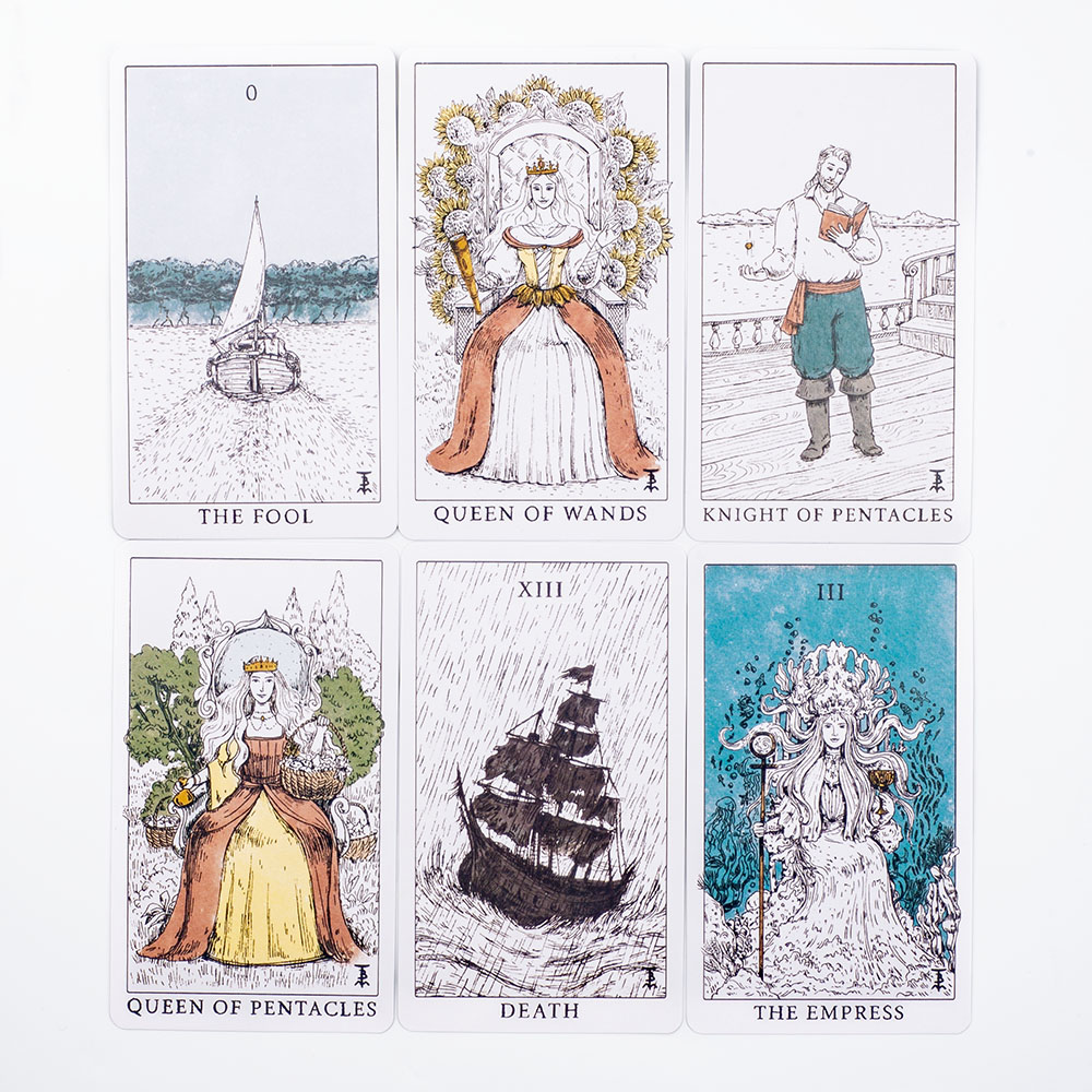 Tarot-Deck mit Ozean-Motiv, 78 – Board Game Master Bewertung und Preis